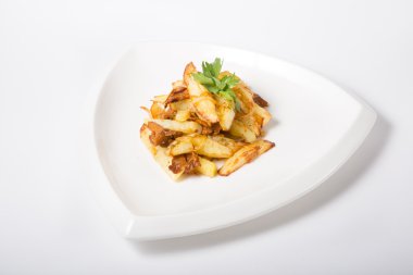 fırında patates mantar ile