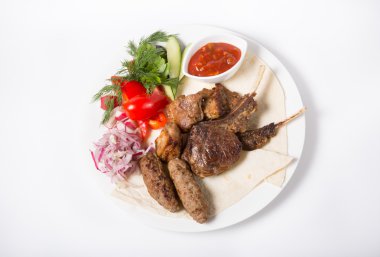 Kavrulmuş kebap et