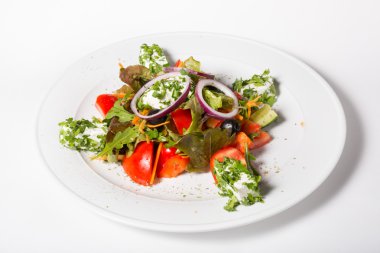 Taze Yunan salatası