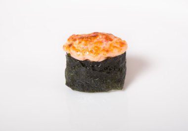 Fırında peynirli Japon gunkan