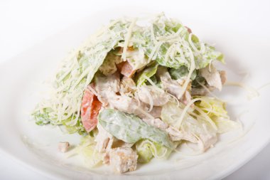 peyniri ve sebze Tavuk salatası