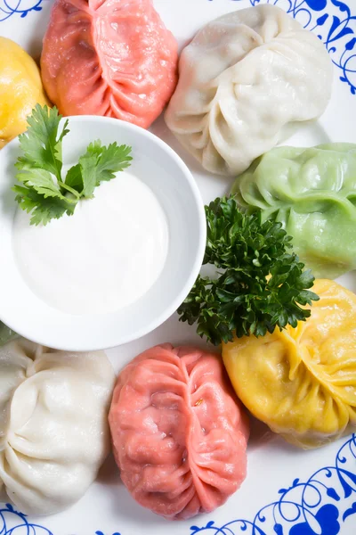 Momos en diferentes colores — Foto de Stock