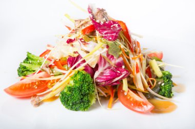 karışık sebze salatası