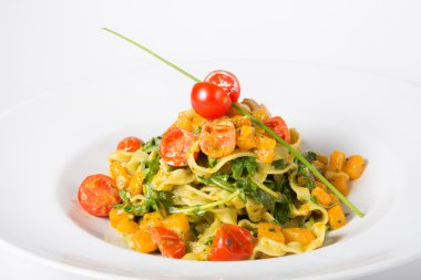 İtalyan ıspanak ve kabak makarna