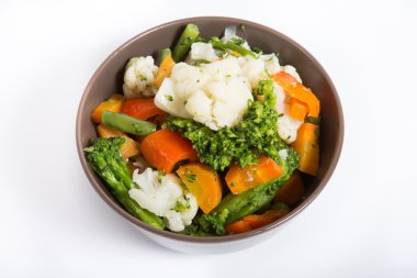 Kase haşlanmış sebze