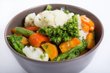 Kase haşlanmış sebze