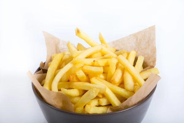 Bowl of french fries — Stock Photo, Image