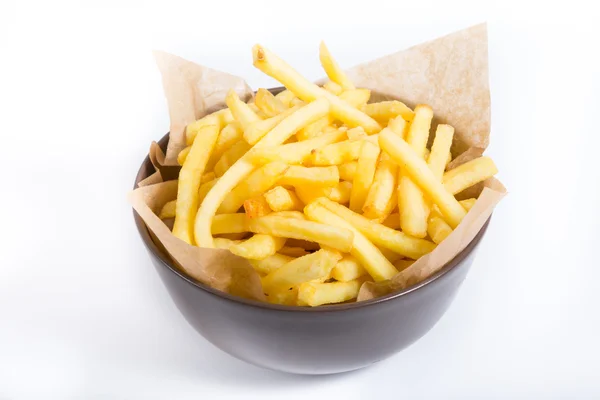 Bowl of french fries — Stock Photo, Image