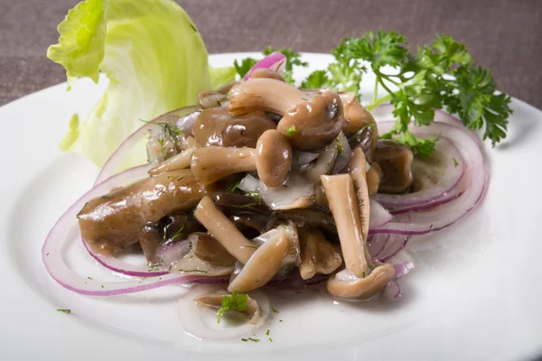 Salamura mantar salatası