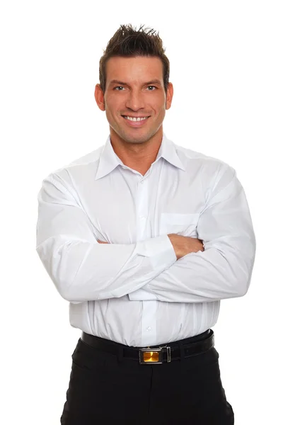 Portrait of handsome businessman — Stock Photo, Image