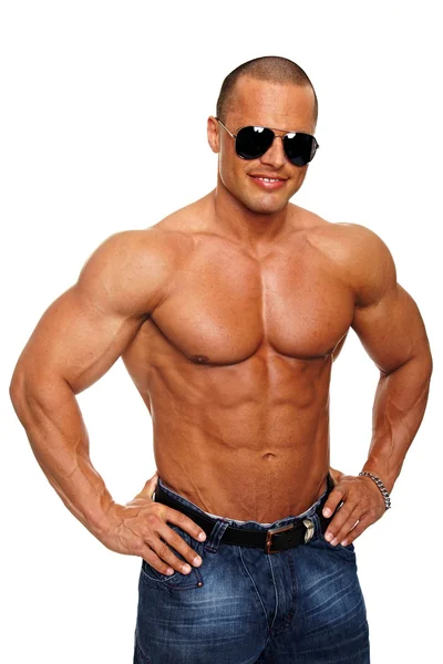 Handsome muscular man — Stock Photo, Image