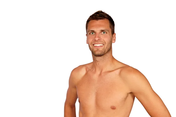 Young naked man — Stock Photo, Image