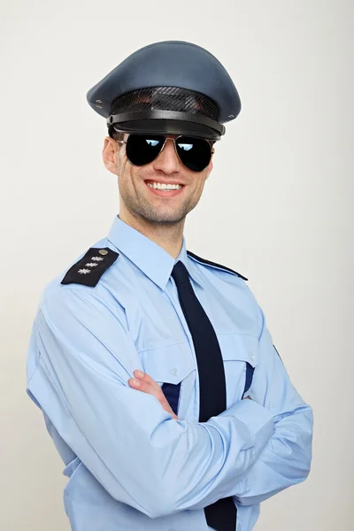 Policía en gafas de sol —  Fotos de Stock