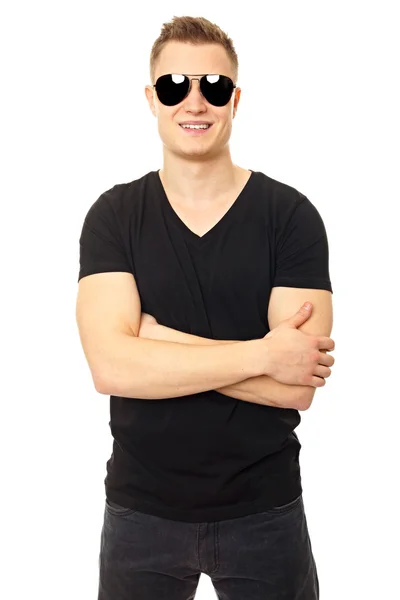 Handsome Businessman in sunglasses — Stock Photo, Image