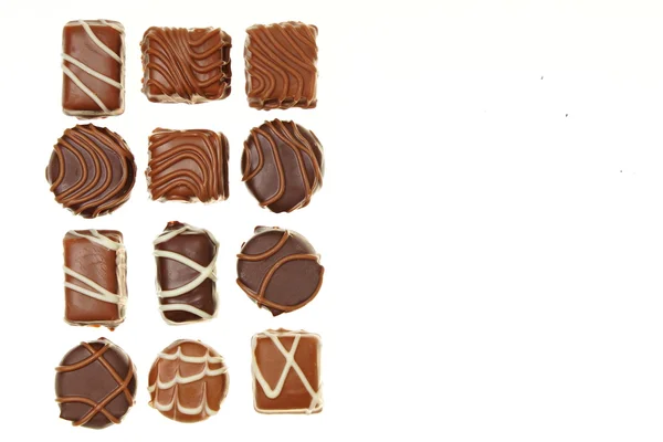 Various chocolate candies — Stock Photo, Image