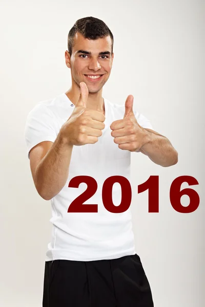 Happy new 2016 year. — Stock Photo, Image