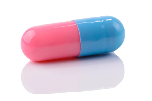 Colored capsules closeup — Stock Photo, Image