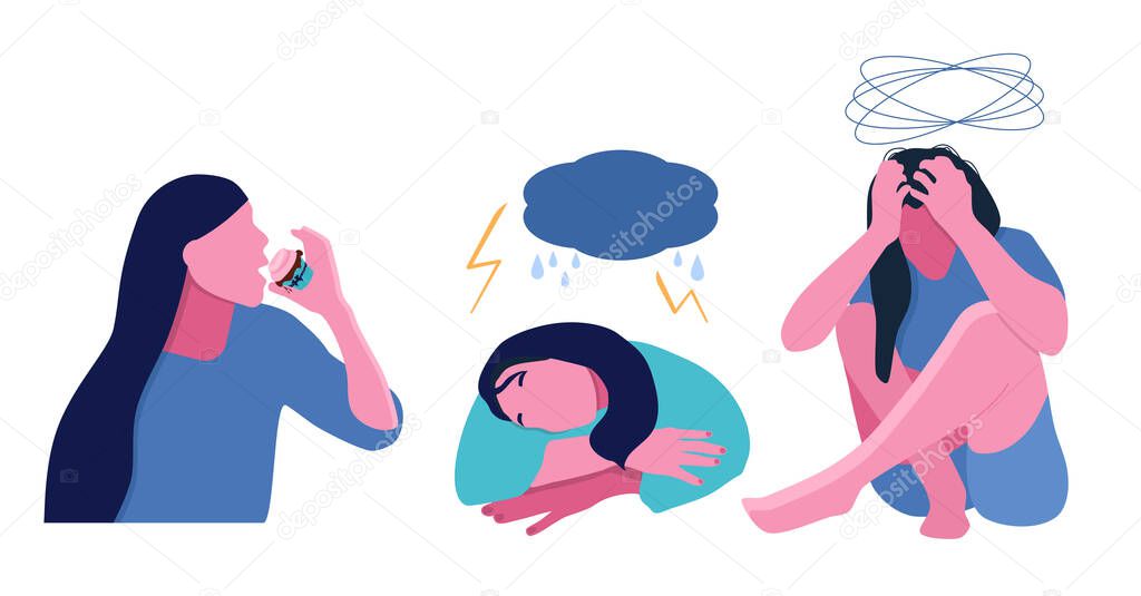 Seasonal affective disorder.Girls with Depressive symptoms.Sleeping too much,having no energy,dizziness,overeating.Weather dependence concept.Feeling bad at the same time each year.Online psychology