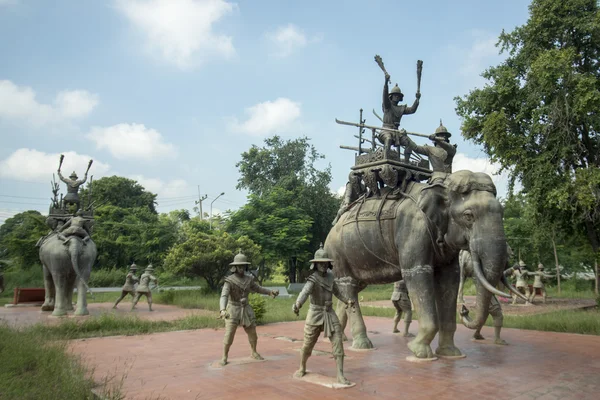 Templo del elefante Kraal en el parque histórico — Foto de Stock