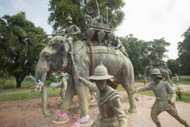 Fil yerli Köyü tapınakta Tarih Parkı
