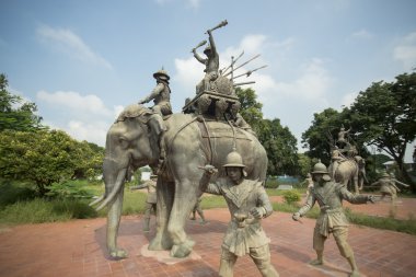 Fil yerli Köyü tapınakta Tarih Parkı