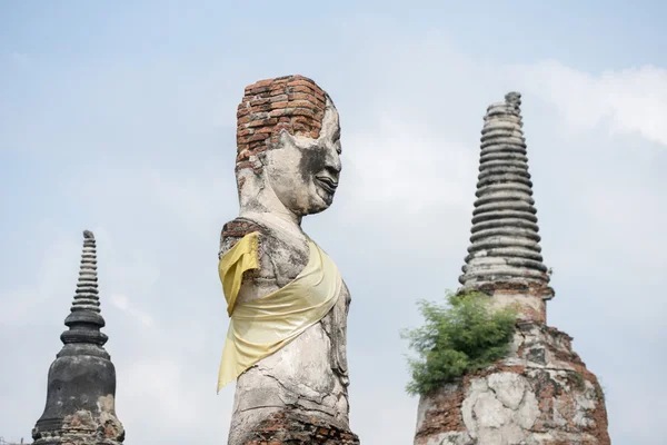 Buddha statue at a smal Temple — Stock Photo, Image