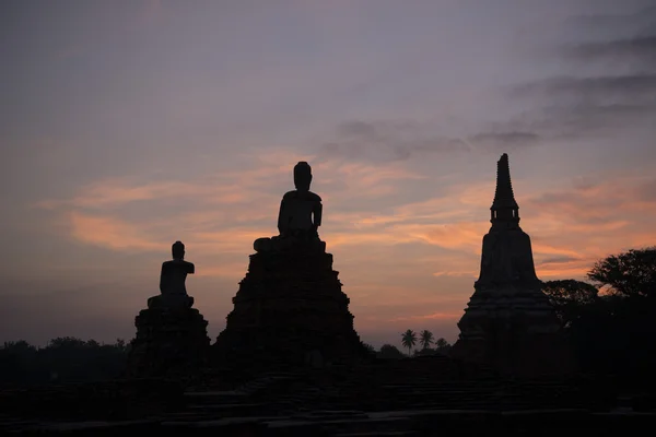 ASIA THAILAND AYUTHAYA WAT CHAI WATTHANARAM — Stock Photo, Image