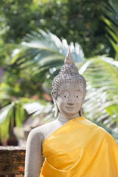 Estátua de Buda no Wat yai chai — Fotografia de Stock