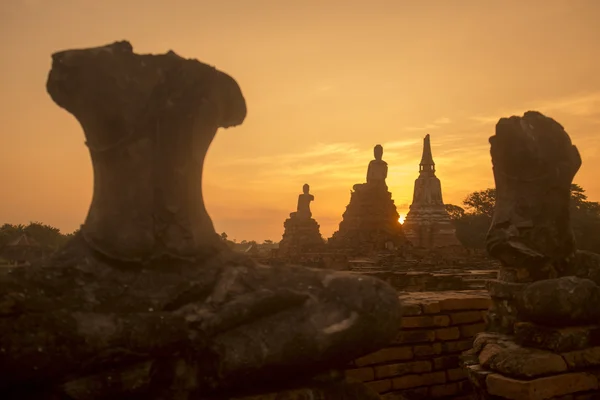 ASIA THAILAND AYUTHAYA WAT CHAI WATTHANARAM — ストック写真