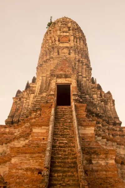 Wat chai wattanaram por la noche — Foto de Stock