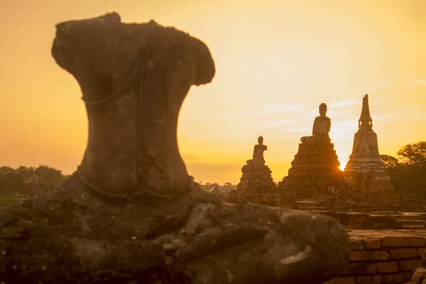 ASIA THAILAND AYUTHAYA WAT CHAI WATTHANARAM — Stock fotografie