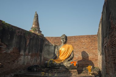 Buda heykeli bir smal Tapınağı'nda