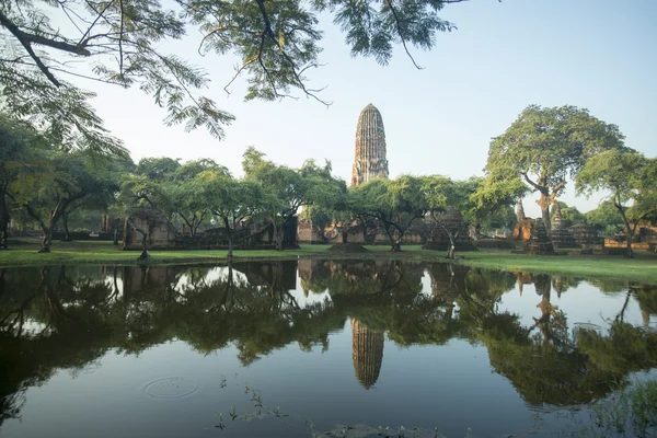 Asia Thailand Ayuthaya historische Park — Stockfoto
