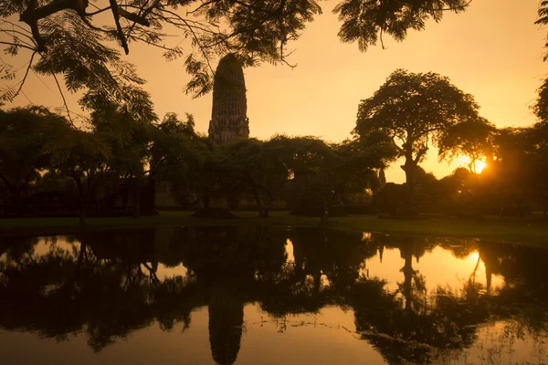 Asien Thailand Ayuthaya historisk Park — Stockfoto