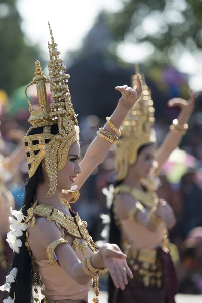 Danse thaï traditionnelle — Photo