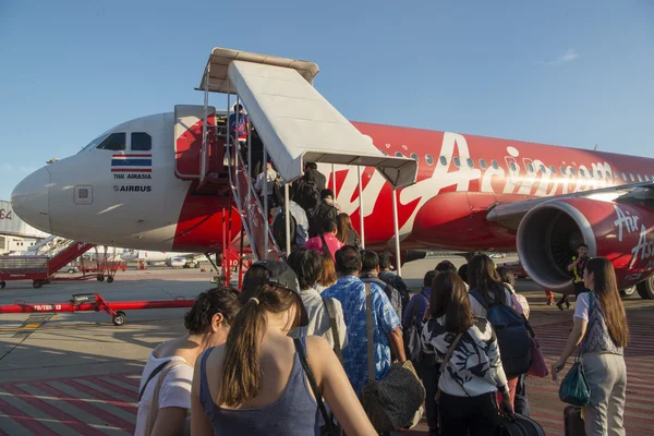 Airplane of Air Asia — Stock Photo, Image