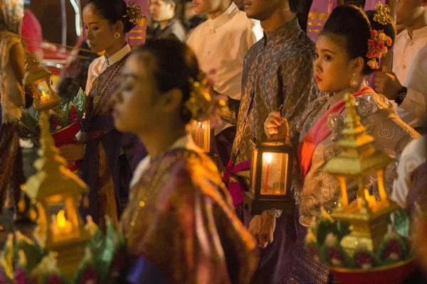 Lanternes et habillages traditionnels — Photo