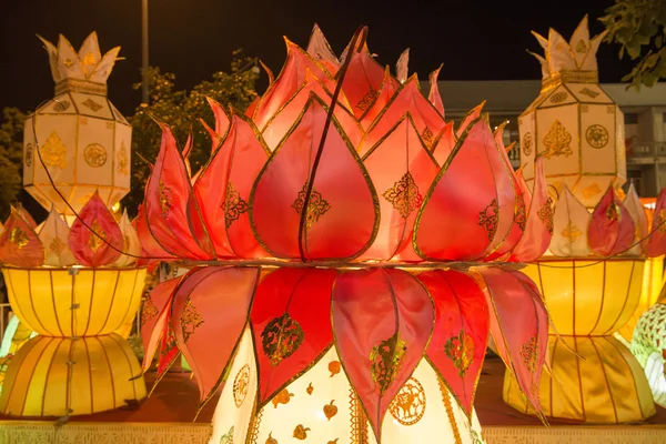 Φανάρια στο Loy Krathong Festival — Φωτογραφία Αρχείου
