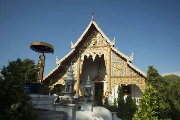 Wat chedi Luang w mieście — Zdjęcie stockowe