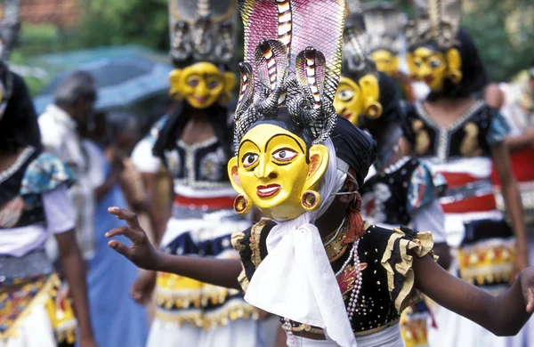 Um festival tradicional na cidade de Dalawella — Fotografia de Stock