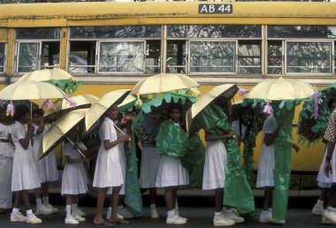 Hikkaduwa okul çocuk