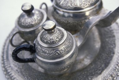 bir çay potu, çay plantasyon