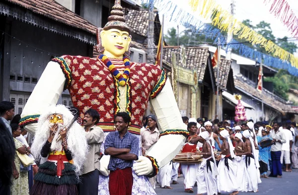 A traditional Festival in the town of Dalawella — Stock Photo, Image