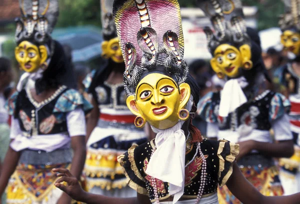 Dalawella town'da geleneksel bir Festival — Stok fotoğraf