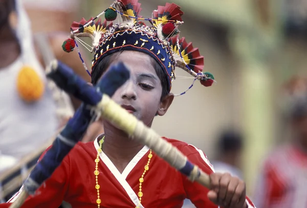 Um festival tradicional na cidade de Dalawella — Fotografia de Stock