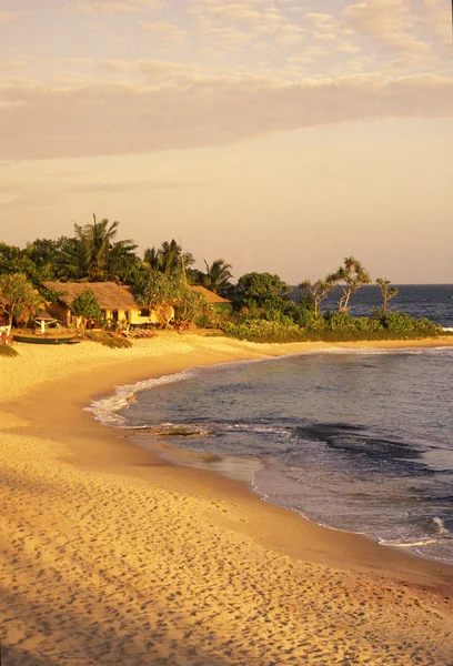 Ein Strand an der Küste von Hikaduwa — Stockfoto