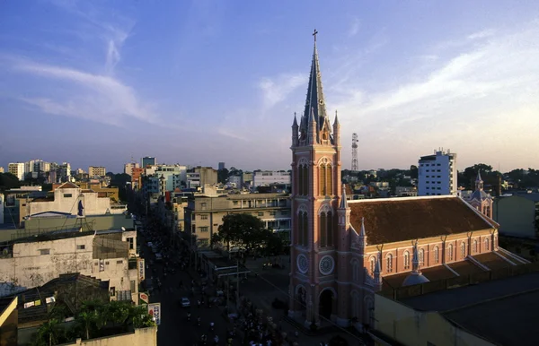 Centro da cidade de Ho Chi Minh — Fotografia de Stock