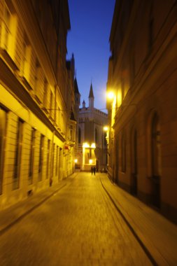 ulicy Starego Miasta w Rydze