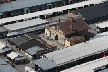 Riga şehir merkezi Pazar