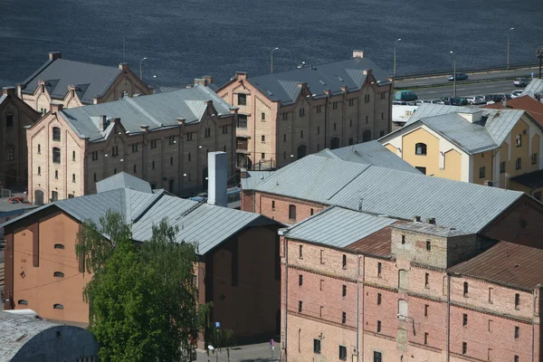 Uitzicht over de stad Riga — Stockfoto